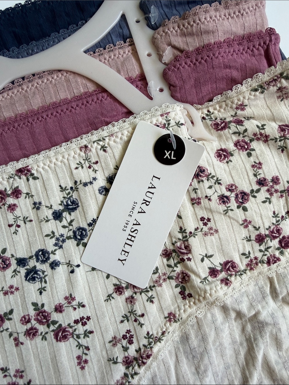 LAURA ASHLEY SUPER SOFT PANTIES SZ XL NEW! - Picture 4 of 5